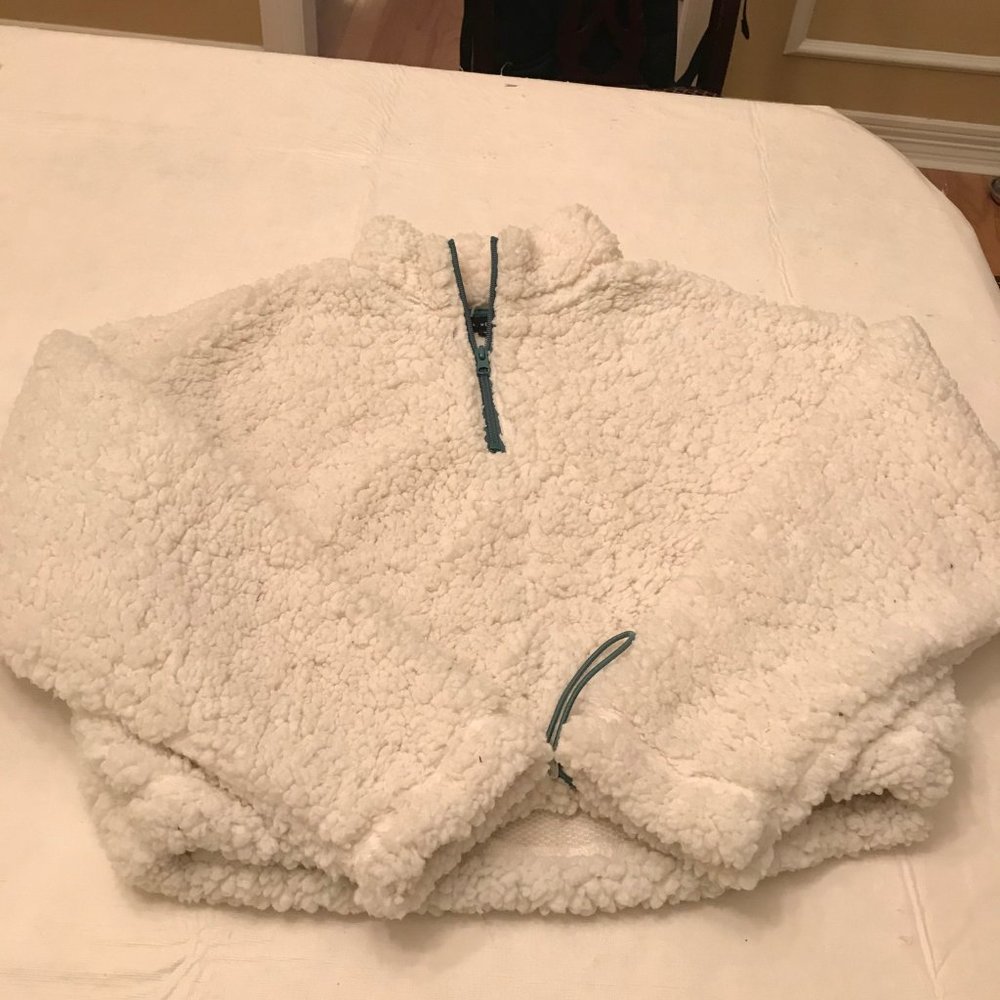 PacSun Cropped Sherpa Jacket